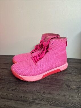NOBULL Hot Pink High-Top Sneakers